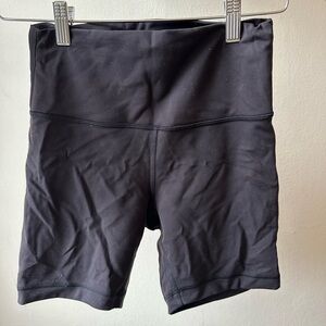 Lululemon High-Waist Black Women’s Bike Shorts